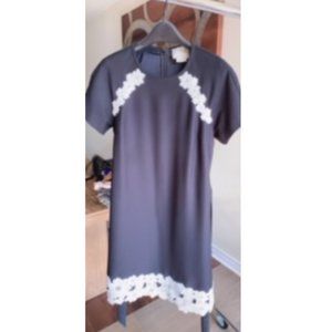 Flower laced Black Onepiece